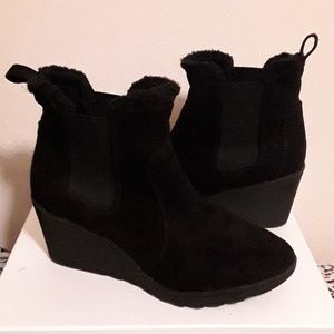 Wedge booties